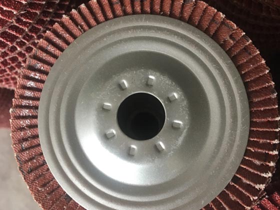Manufacturer Supply Silice Carbide Abrasive Zirconium Polishing 7 Inch Flap Disc Wheel 
