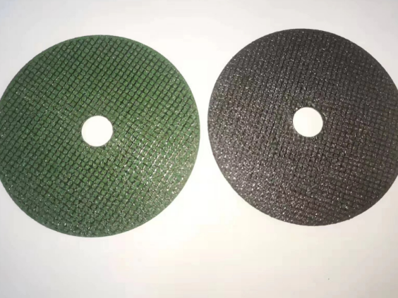 double color single net cutting disc 107x1.6x16mm/ red green color cutting wheel